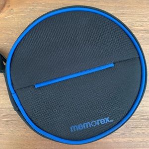 Memorex brand CD travel case